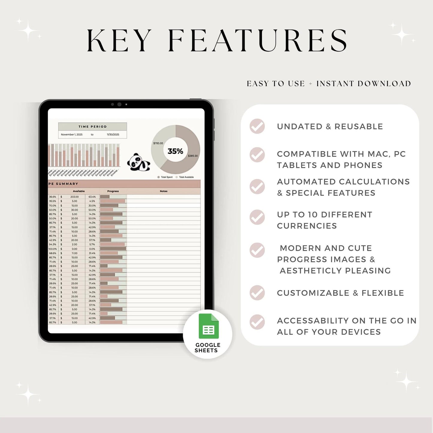 Digital Cash Envelopes, Cash Envelopes, Cash Budgeting, Cash Tracker, Cash Budget planner, Digital Cash Tracker, Envelope tracker